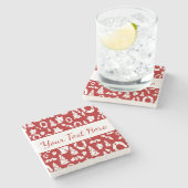 クリスマスオーナメント ストーンコースター (横)