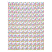 クリスマスオーナメント&スノーフレーク テーブルクロス (正面)