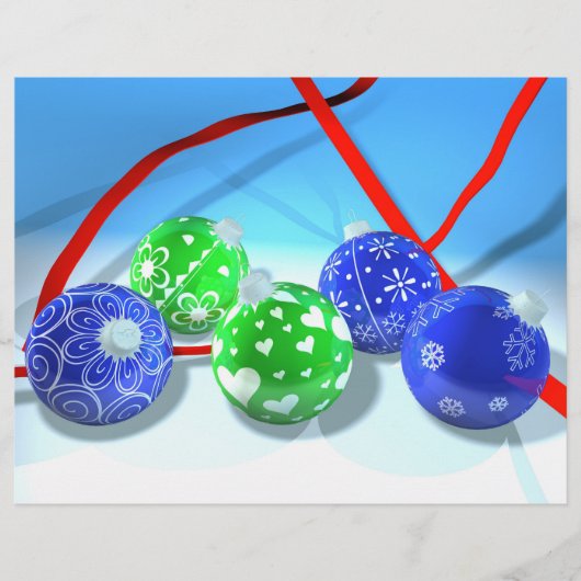 クリスマスオーナメント チラシ (正面)