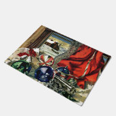 クリスマスオーナメント ドアマット (アングル)