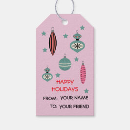 クリスマスオーナメント パーソナライズされた ギフトタグ