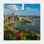 クリスマスオーナメント – ピッツバーグ&インクライン (裏面)