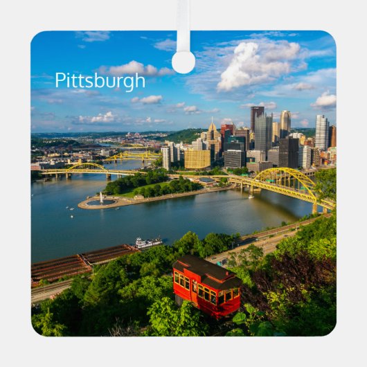 クリスマスオーナメント – ピッツバーグDAY/NIGHT (正面)