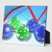 クリスマスオーナメント フォトプラーク (側面)