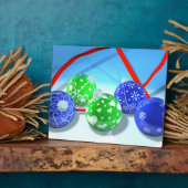 クリスマスオーナメント フォトプラーク (側面)