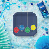 クリスマスオーナメント ペーパープレート (パーティー)