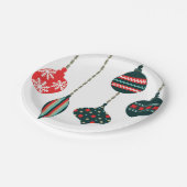 クリスマスオーナメント ペーパープレート (アングル)