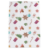 クリスマスオーナメント ミディアムペーパーバッグ (裏面)