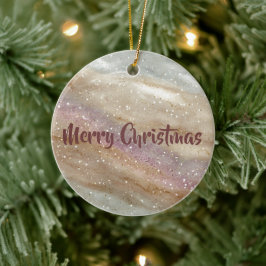 クリスマスオーナメント - メリークリスマスまたはあなたのメッセージ