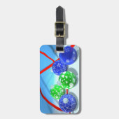 クリスマスオーナメント ラゲッジタグ (正面縦)
