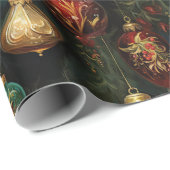 クリスマスオーナメント ラッピングペーパー (ロールコーナー)