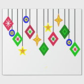 クリスマスオーナメント ラッピングペーパー (フラット)