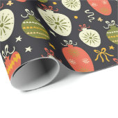 クリスマスオーナメント ラッピングペーパー (ロールコーナー)