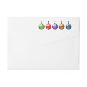 クリスマスオーナメント ラップアラウンドラベル (裏面)