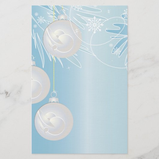 クリスマスオーナメント 便箋 (正面)