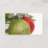 クリスマスオーナメント 名刺 (裏面)