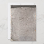 クリスマスオーナメント,松の木のクリスマス会社 招待状 (裏面)