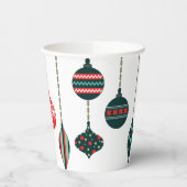 クリスマスオーナメント 紙コップ (左)