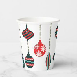 クリスマスオーナメント 紙コップ