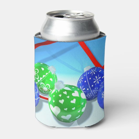 クリスマスオーナメント 缶クーラー (缶正面)