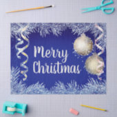 クリスマスオーナメント 薄葉紙 (クラフト)