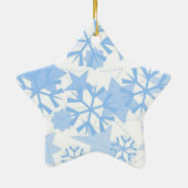 クリスマスオーナメント – 雪 (裏面)