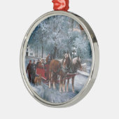 クリスマスオーナメント – 馬好き (左)