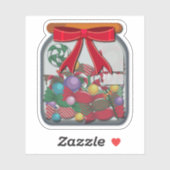 クリスマスオーナメントjar シール (シート)