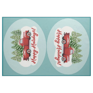 クリスマスオーバルアクセントピローカットと縫いキット ファブリック