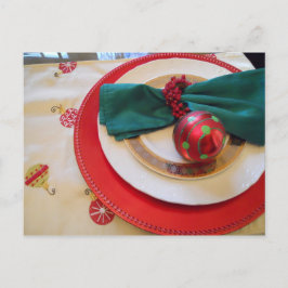 クリスマスオープンハウスのポストカード シーズンポストカード