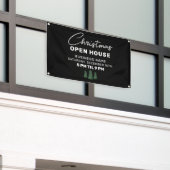 クリスマスオープンハウスエレガントスモールビジネスカスタム 横断幕 (ビルの外側)