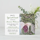 クリスマスオープンハウスパーティーイベント招待状 招待状 (スタンド正面)