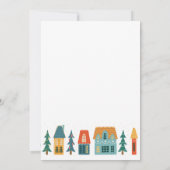 クリスマスオープンハウスホリデイ招待状 招待状 (裏面)