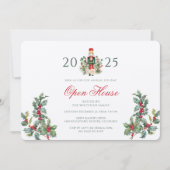 クリスマスオープンハウスレッドベリーグリーン 招待状 (正面)