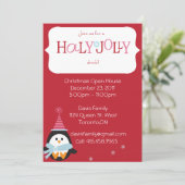 クリスマスオープンハウス招待状 招待状 (スタンド正面)