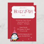 クリスマスオープンハウス招待状 招待状 (正面/裏面)