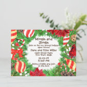 クリスマスオープンハウス招待状 招待状 (スタンド正面)