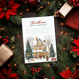 クリスマスオープンハウス招待状 招待状