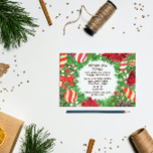 クリスマスオープンハウス招待状 招待状