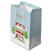 クリスマスオープンハウス ミディアムペーパーバッグ (裏面アングル)