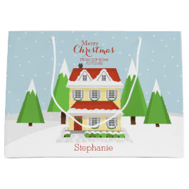 クリスマスオープンハウス ラージペーパーバッグ