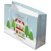 クリスマスオープンハウス ラージペーパーバッグ (正面アングル)