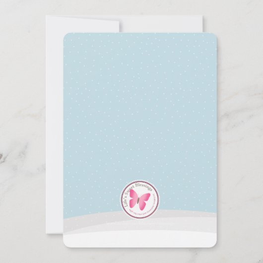 クリスマスオープンハウス 招待状 (裏面)