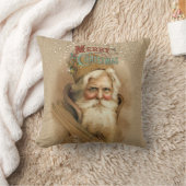 クリスマスオールドワールドサンタ2 クッション (ブランケット)