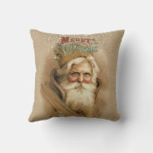 クリスマスオールドワールドサンタ2 クッション (裏面)