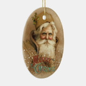 クリスマスオールドワールドサンタ2 セラミックオーナメント (右)