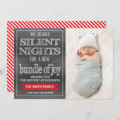 クリスマスカおもしろいード,ホリデーフォトカード,ベビー シーズンカード (正面/裏面)