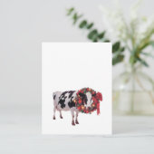 クリスマスカウハガキテンプレート垂直 シーズンポストカード (スタンド正面)