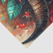 クリスマスカウブルスカルポインセティアスデコペ 薄葉紙 (詳細)