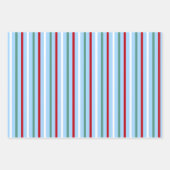 クリスマスカウブルラッピング紙セット3 ラッピングペーパーシート (正面3)